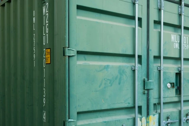 Green container